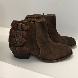 Hudson suede ankle boots